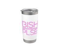 BISH PLSE BISH PER FAVORE Bicchiere termico in acciaio inox doppia parete