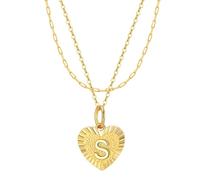 Bishilin Collana da donna in argento Sterling 925, con lettere dalla A alla Z, per feste di famiglia, matrimoni, Argento Sterling 925, Non pietra preziosa