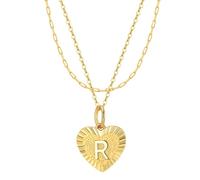 Bishilin Collana da donna in argento Sterling 925, con lettere dalla A alla Z, per feste di famiglia, matrimoni, Argento Sterling 925, Non pietra preziosa