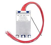 Bisida BMS 10S 36V 30A Protezione PCB al litio con bilanciamento e NTC, porta divisa, dieci funzioni di protezione, sistema di gestione batteria agli ioni di litio, Li-Ion BMS