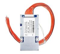 Bisida BMS 14S - Scheda di protezione PCB al litio 51,8 V, 50 A, con linea di bilanciamento e NTC, connettore comune, dieci funzioni di protezione, sistema di gestione delle batterie agli ioni di