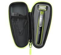 BiSiViO Custodia rigida per Philips Norelco OneBlade QP2520 QP2530 QP2630, organizer protettivo per Philips Norelco One Blade e accessori, borsa portatile da viaggio per rasoio elettrico