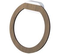 BISK Bergen portasciugamani cromo-legno 07103