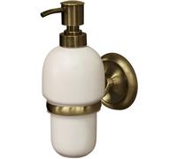 BISK Deco dispenser di sapone liquido 250 ml ceramica-ottone 02213