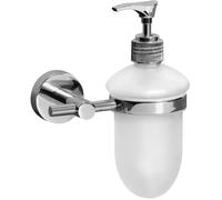 BISK For You dispenser di sapone liquido 150 ml cromo-vetro 01177