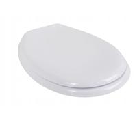 Bisk Sedile WC, Tavoletta del WC, Plastica, Fast Fix/fissaggio rapido, Bianco