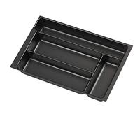 BISLEY MultiDrawer-Inserto per cancelleria cassetti A4 H 102, 87, 51 mm, Metallo, 800 plastica, 42.5 x 31 x 5 cm