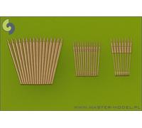 BISMARCK 3,7 cm SKC30 & 2 cm C30/C38 BARRELS (36 PZ) #200-008 1/200 MASTER