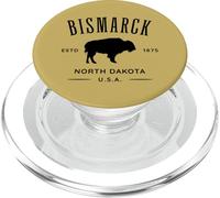 Bismarck, souvenir a forma di bisonte, nel Dakota del Nord PopSockets PopGrip per MagSafe