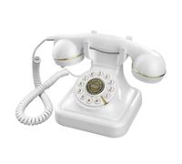 Bisofice Libro degli Ospiti Audio, Libro degli Ospiti per Matrimonio, Telefono con segreteria vocale, Supporta messaggi Audio Personalizzati, Telefono di Nozze per Feste, Matrimoni, Compleanni, Bianco