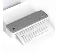Bisofice PeriPage - Stampante portatile A4 per viaggiare, mini stampante A4, stampante termica Bluetooth USB portatile, supporto 2''/3''/4'' larghezza carta compatibile con Android/iOS/Win/Mac