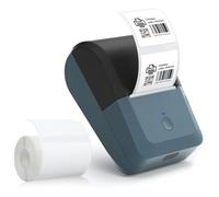 Bisofice Stampante Etichette Adesive Y50, Etichettatrice Termica Bluetooth, Stampante Portatile Codice a Barre, Dimensioni Stampa 15-50 mm, Compatibile con iOS e Android per Ufficio, Casa, Negozio