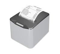 Bisofice Stampante Termica Scontrini 80 mm, Stampante per registratore di cassa con ESC/POS, Supporta il taglio automatico (220mm/s, Porta USB + Ethernet)