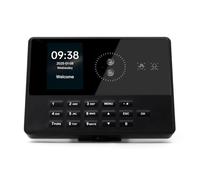 Bisofice T900 Rilevatore Presenze Dipendenti, con Scansione Facciale e impronte digitali e RFID Password, Timbratrice Presenze Prompt Vocale, Display da 2,8", per Piccole Imprese