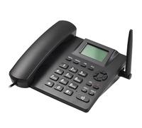 Bisofice Telefono Fisso con Sim, GSM850/900/1800/1900MHZ, Dual SIM Segnale 2G, Telefono Fisso Anziani con Funzione Registrazione, per Casa, Ufficio, Hotel