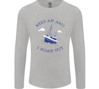 Bisogno Un Arc ? I Noè Guy Divertente Ateismo Uomo Maniche