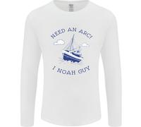 Bisogno Un Arc ? I Noè Guy Divertente Ateismo Uomo Maniche