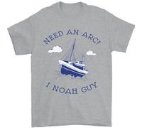 Bisogno Un Arc ? I Noè Guy Divertente Ateismo Uomo T-Shirt 100% Cotone