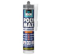 Bison Poly Max Kit Fornello Antracite, 280 ml, tutto in 1 kit, guarnizione impermeabile, universale, per interni ed esterni, verniciabile, a prova di temperatura da - 40°C a + 100°C