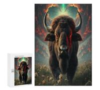 Bison Puzzle 300 Pezzi Per Bambini E Ragazzi Giovani Paisaje Edificio Gioco Educativo Creativo Intelligenza E Manualità Idea Regalo Per Figlio A Compleanno 300 PCS