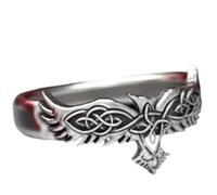 BISONBLUE Anello Anelli Gioielli Donna Uomo Regalo Anelli Per Uomo Moda Uomo Anello Corvo Punk Accessori 10 C1331
