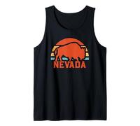 Bisonte retrò del Nevada Canotta