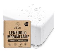 Bisoo Lenzuolo Magico 70x160 Bianco Lenzuolo con Angoli per Montessori