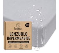 Bisoo Lenzuolo Magico 70x160 Grigio Lenzuolo con Angoli per Montessori