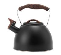 Bisoso bollitore per il tè per piano cottura - finitura lucida vintage, manico ergonomico con design Beving | Teiera per cucina, installazione della colazione, campeggio essenziale, pas