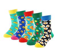 BISOUSOX Bambini e Ragazzi Comodo Calzini da Ragazzo Cotone Calzini Divertenti per Ragazzo Traspirante Calzini per Bambini Regalo per Bambini