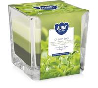 Bispol® - Candela Profumata Tricolore In Vetro Te Verde