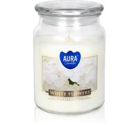 BISPOL Premium Line White Flowers candela profumata 500 g