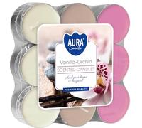 Bispol® - Tealights Profumate 18Pz Vanilla&Orchidea