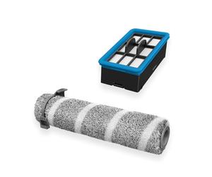 BISSELL CrossWave Edge Kit accessori, rullo multi-superficie ZeroGap e filtro, ricambi originali per lava e aspira pavimenti, mantiene le prestazioni su pavimenti duri e tappeti, 4202M