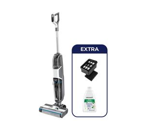 BISSELL Crosswave HF3 Select 3639N - Pulitore a batteria 3 in 1 - Silenzioso e facile da usare - Nouvo