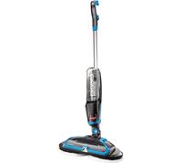 Bissell Pulitore 2-in-1 SpinWave 20522 – Mop elettrico cablato, panni rotanti, 0,83 L Blu/Titanio