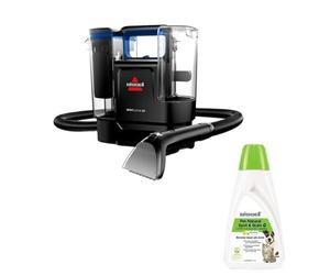 Bissell Set SpotClean C5 + Soluzione Detergente Natural PET Spot & Stain 1L | Pulitore per Macchie | Pulitore per Pavimenti | Per Tappeti, Mobili Imbottiti, Auto e Altro | 3861N + 3370