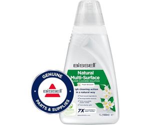 BISSELL Soluzione Detergente Naturale Multisuperficie 1 L 3096 | Per CrossWave, SpinWave, SpinWave Robot e HydroWave, ingredienti di origine vegetale, sicuri per famiglia e animali