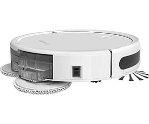 Bissell SpinWave Robot, 2 in 1 | Aspira e Lava | Multi-superficie per tappeti e pavimenti duri | Aspirazione Potente, Controllo Tramite App, 130 Minuti di Autonomia | Robot Aspirapolvere | 2931N