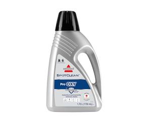 BISSELL SpotClean Pro Oxy soluzione detergente, formula 3 in 1 per moquette per pulitori portatili, rimuove le macchie, elimina gli odori, tecnologia StainProtect, 1,75 L, 20387