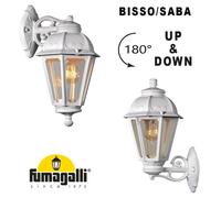 BISSO/SABA FUMAGALLI BIANCO TRASP. E27 Art K22131000WXE27 IN RESINA MADE IN ITALY