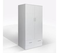Bissolo Casa Armadio Multiuso 80X50 H. 170 Bianco Opaco