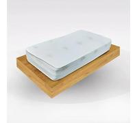 Bissolo Casa Materasso King a Molle Indipendenti, 120x190cm, Tessuto in Fibre Anallergiche, Traspirante all'Aloe Vera, Altezza 23cm, Arrotolato Sottovuoto