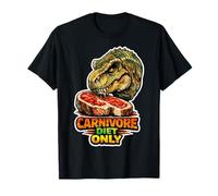 Bistecca T-Rex Solo Dieta Carnivora Maglietta