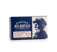 Bistecche di tonno in olio d'oliva - Scatola da 120 g | Filetti di tonno catturati allo stato selvatico | Ricco di proteine e omega-3 | Pronto da mangiare | Pesce in scatola in stile mediterraneo