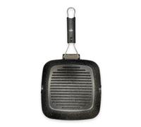 Bistecchiera Antiaderente 1 Manico 26x26 cm Olympia Hard Cook