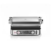 BISTECCHIERA BRAUN Multigrill 9 Pro CG9160, Elettrico, Potenza 2200 W, Griglia da 37 x 46 cm, Alluminio pressofuso, Silver