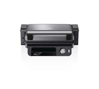 BRAUN - Bistecchiera CG5033 Griglia MultiGrill 5, Potenza 2000 watt, 3 posizioni di cottura, Max 230.C - Nero