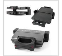 BISTECCHIERA DOUBLE PLATE PIASTRA ELETTRICA ANTIADERENTE TOAST SANDWICH 2000 W