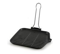 ILSA BISTECCHIERA DIETELLA 24x24 GHISA SMALTATA SUPERFICIE RIGATA PER INDUZIONE